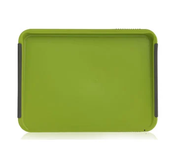 3-in-1 Plastic Cutting Board With Built-In Knives