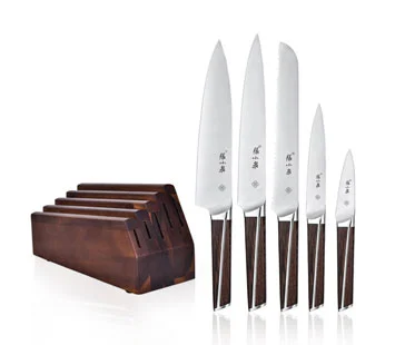 6 Exquisite Steel Knives Set