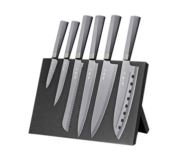 6 Pcs Grey Spray Paint Cheap Knife Set
