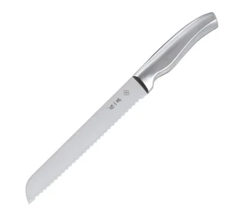 3cr13 Stainless Steel Ergonomic Handle 8 Inch Serrated Bread Knife