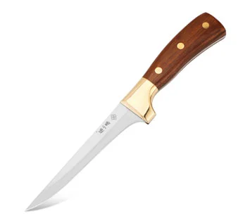 5Inch Boning Knife With Stainless Steel Blades And Triple Rivets Full Tang Handle