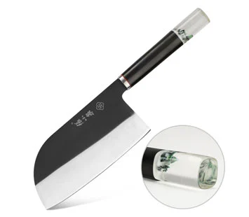 New Arrival 6.5 Inch Cleaver Knife with Painting Wood Handle